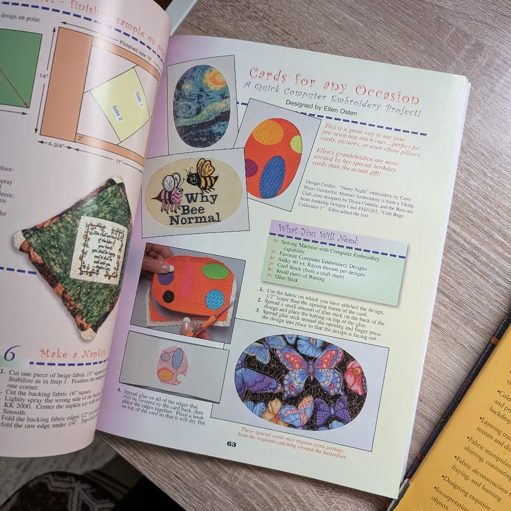 Machine Embroidery Bundle (2 Titles Destash)